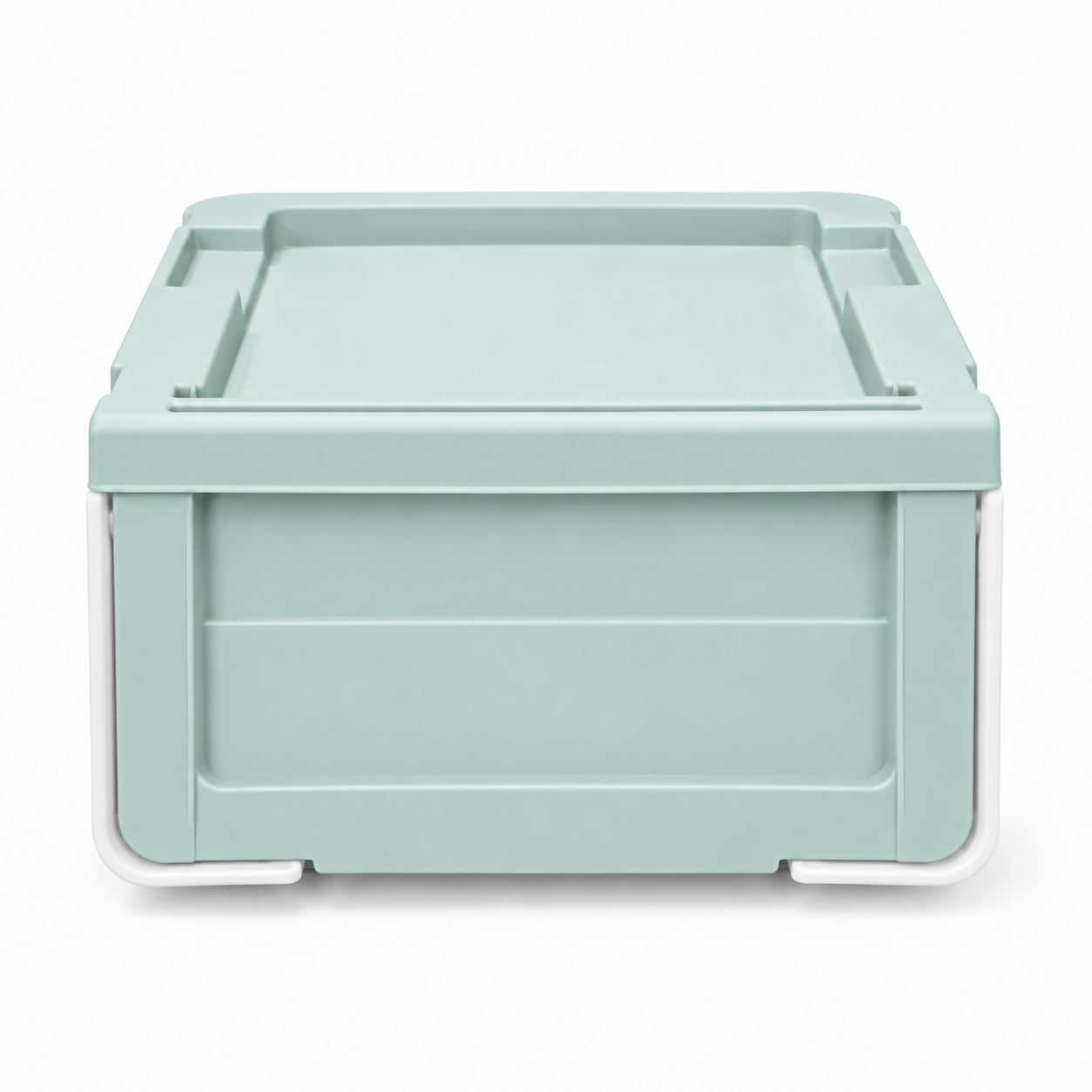 Caja Organizadora Apilable Con Tapa Frontal Abatible 0539