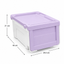 Caja Organizadora Apilable Con Tapa Frontal Abatible 0539