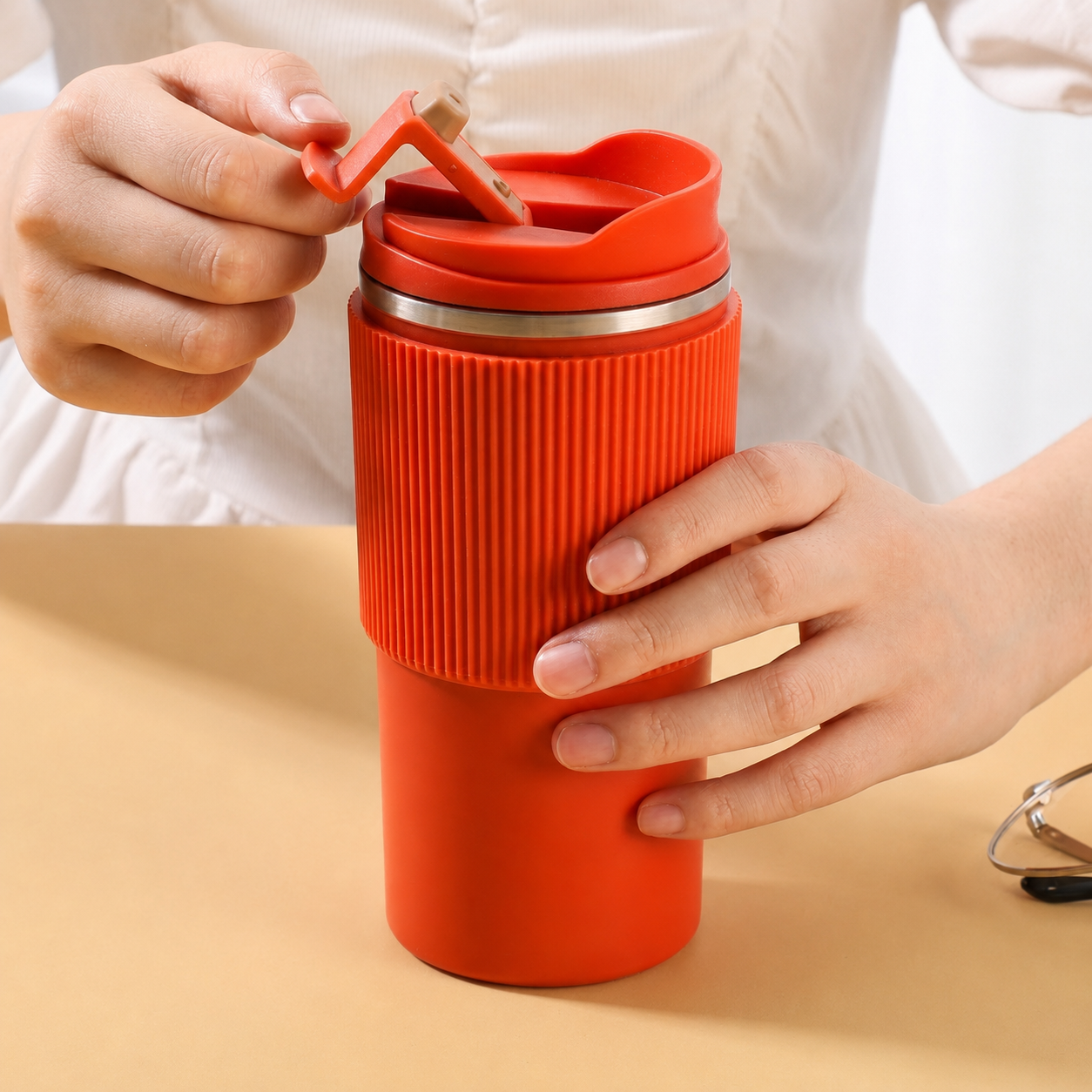 Vaso Termico Mug 500ml Acero Inoxidable