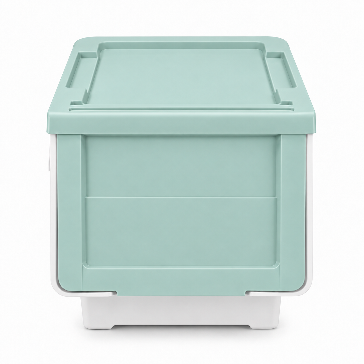 Caja Organizadora Apilable Con Tapa Frontal Abatible 0541