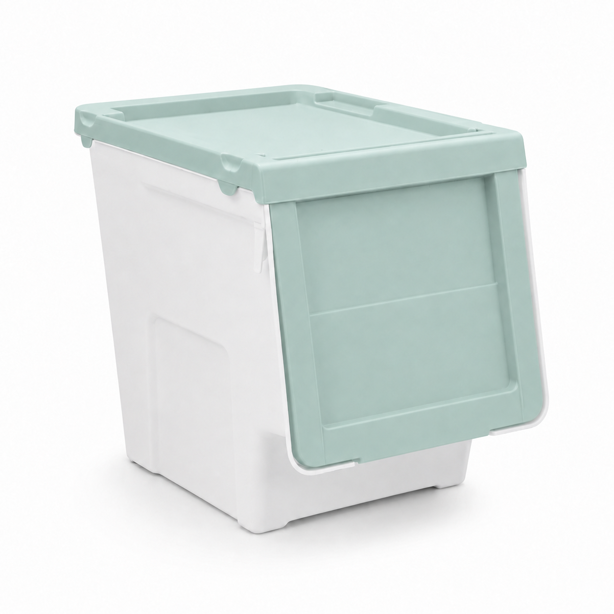Caja Organizadora Apilable Con Tapa Frontal Abatible 0541