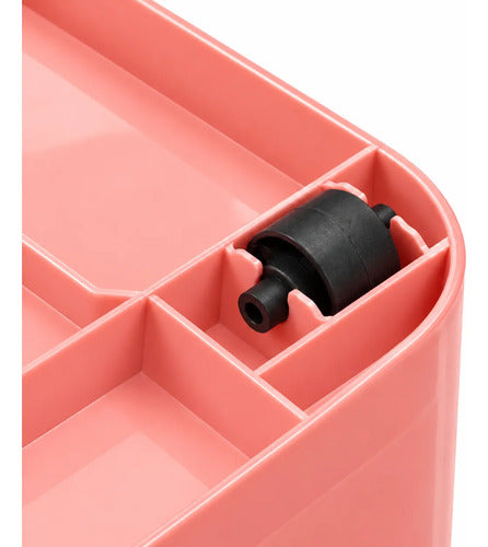 Caja Organizadora De Plastico 45 Litros Con Tapa Multiuso
