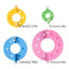 Set De 4 Pomponeras Pompom Maker Crea Pompones En 4 Tamaños
