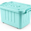 Caja Organizadora De Plastico 45 Litros Con Tapa Multiuso
