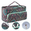 Bolso Organizador Porta Tejido Lanas Palillos Y Crochet Rosa