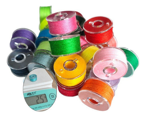 Bobinas con hilo para costura – colores surtidos