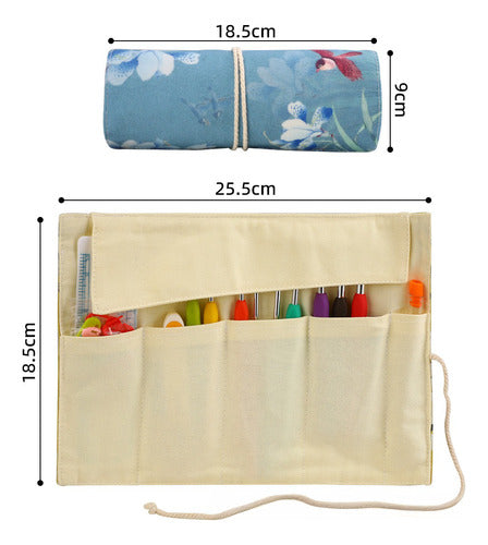 Estuche de crochet completo – ideal para principiantes o regalo