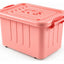 Caja Organizadora De Plastico 45 Litros Con Tapa Multiuso