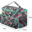 Bolso Organizador Porta Tejido Lanas Palillos Y Crochet Rosa