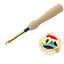 Pack 2 Agujas Mágicas Mango Madera 5mm + Enhebrador