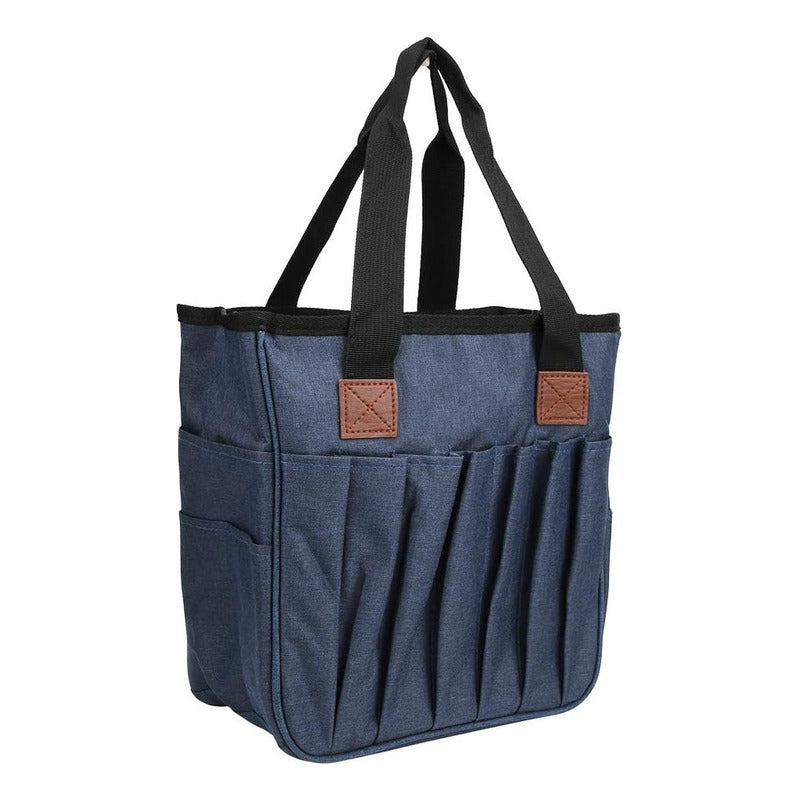 Bolso Porta Tejidos Lana Palillos Crochet Tipo Cartera