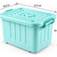 Caja Organizadora De Plastico 45 Litros Con Tapa Multiuso