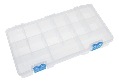 Pack 5 Cajas Organizadoras De Plástico 15 Compartimientos