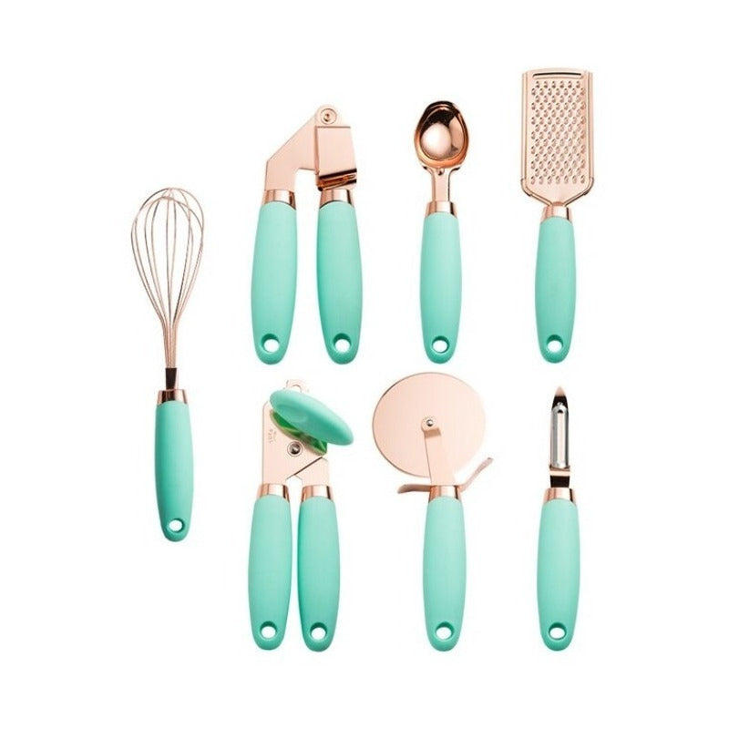 Set Utensilios De Cocina 7 Piezas Acero Inoxidable