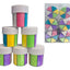 Set 6 Frascos Dosificador De Escarcha Purpurina Brillantina
