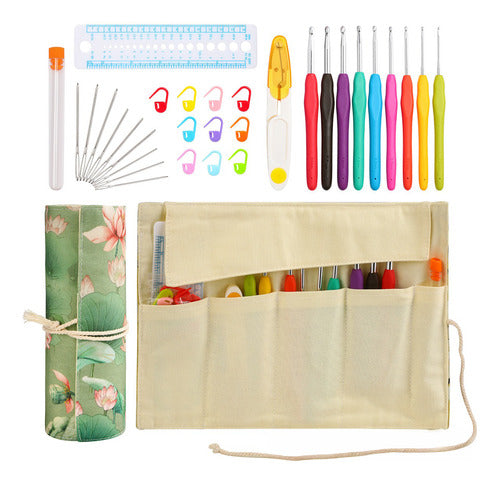 Kit de crochet completo con diseño exclusivo + accesorios 