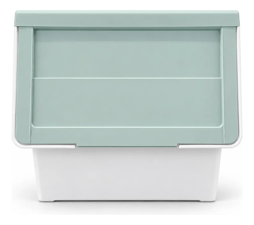 Caja Organizadora Apilable Con Tapa Frontal Abatible 0544
