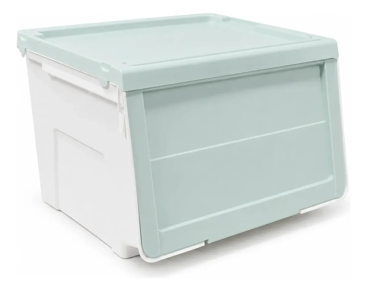 Caja Organizadora Apilable Con Tapa Frontal Abatible 0543