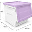 Caja Organizadora Apilable Con Tapa Frontal Abatible 0544