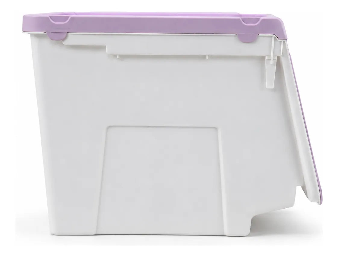 Caja Organizadora Apilable Con Tapa Frontal Abatible 0543