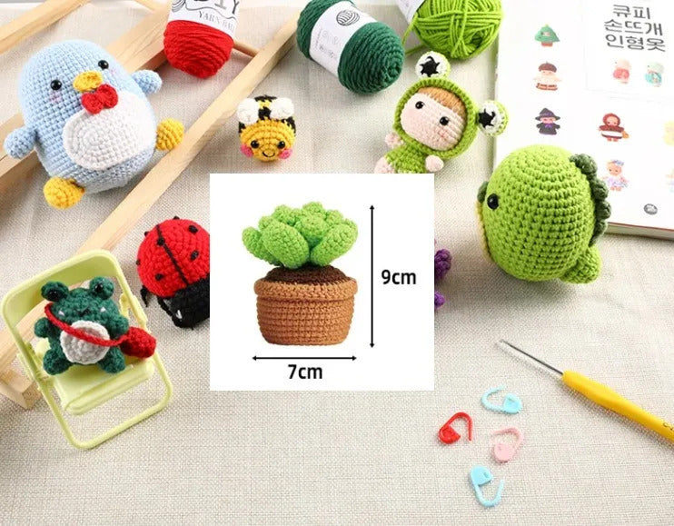 Kit Crochet Amigurumi Diy Paso A Paso Para Principiantes