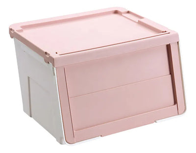 Caja Organizadora Apilable Con Tapa Frontal Abatible 0540