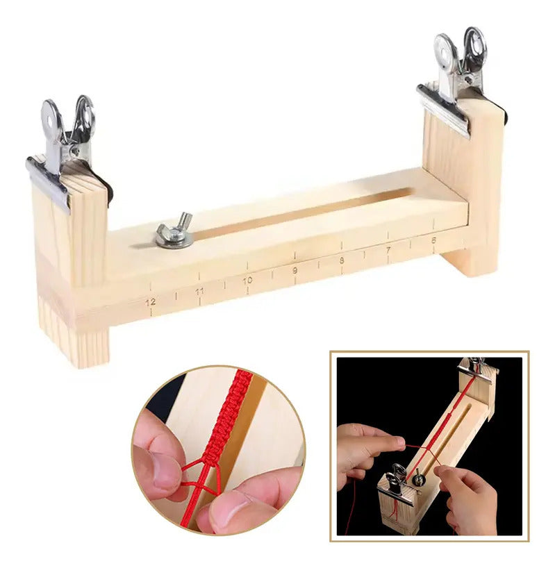 Soporte De Madera Para Hacer Pulseras Tejidas