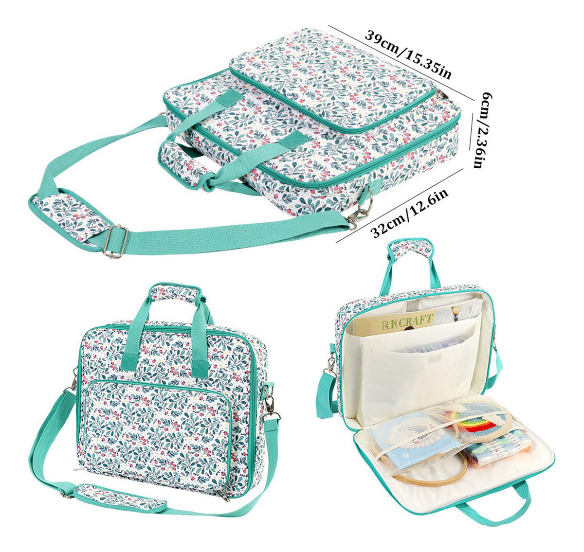 Bolso Organizador Para Bordado Y Otras Manualidades