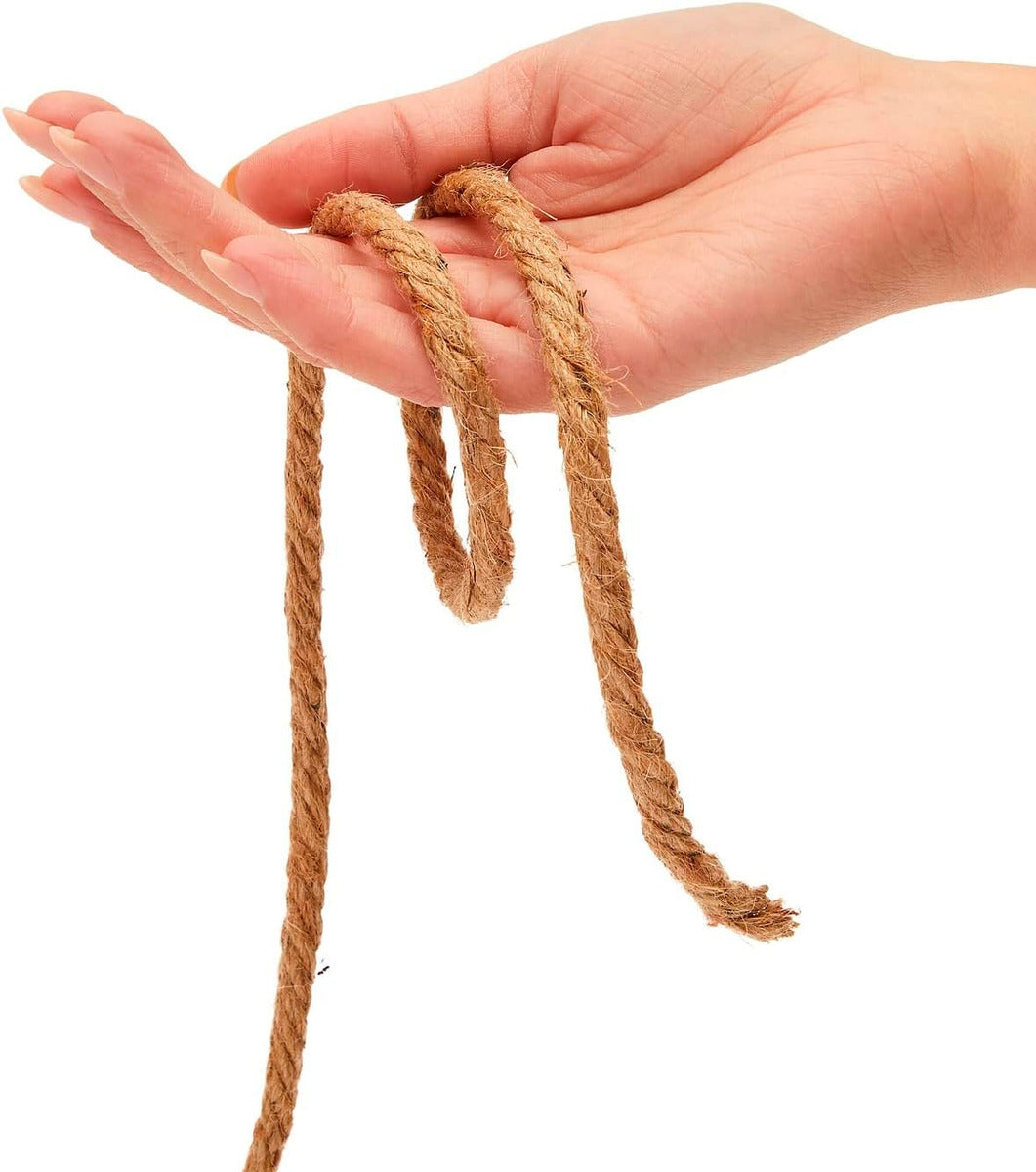 Carrete Cuerda Yute Natural 6mm X 100 Metros Rascador Gato