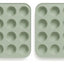 Set 2 Moldes De Silicona Para Cupcakes Muffin Queques