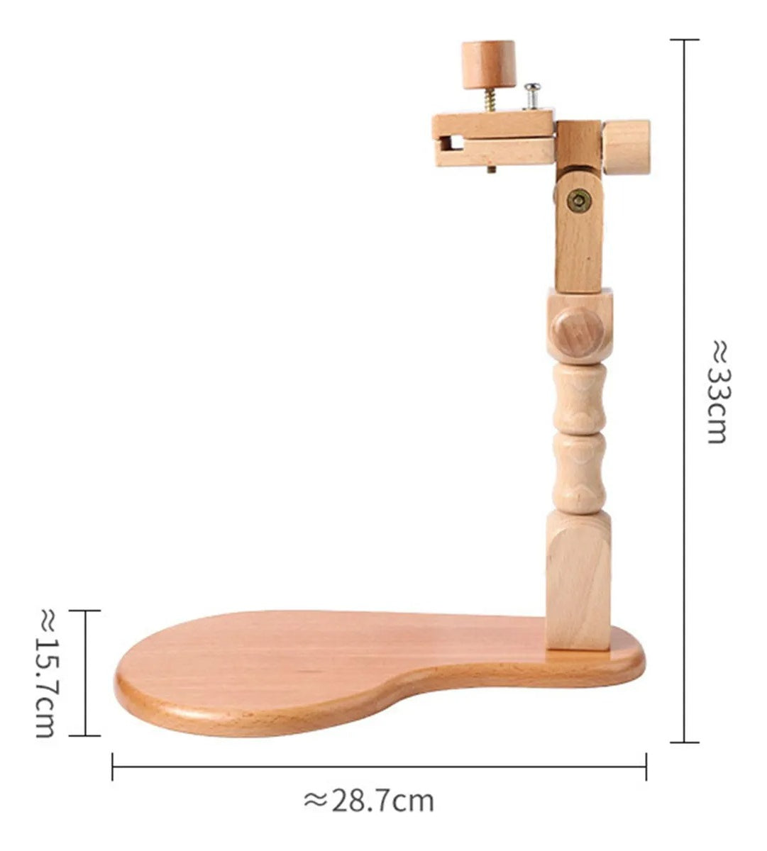 Soporte De Madera Ajustable Para Bastidor De Bordado