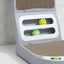 Rascador Vertical Interactivo Para Gatos Con Pelotas