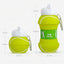 Botella De Silicona Plegable 500ml Forma Pelota De Tenis