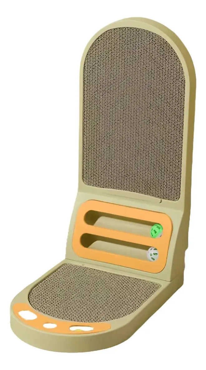 Rascador Vertical Interactivo Para Gatos Con Pelotas