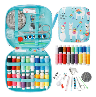 Kit De Costura Estuche Con Diseños 86 Pzs
