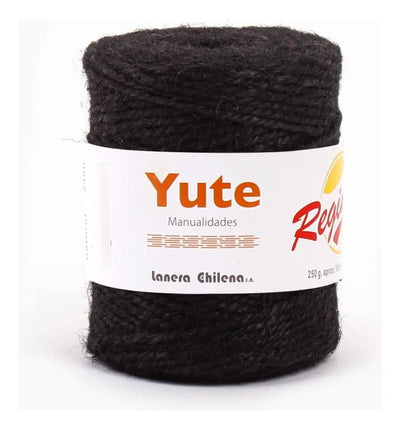 Pack 2 Cordon Yute Negro Reginella 3mm 210 Metros Total