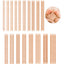 Set 72 Palillos De Madera Doble Punta Para Calcetines 25cm