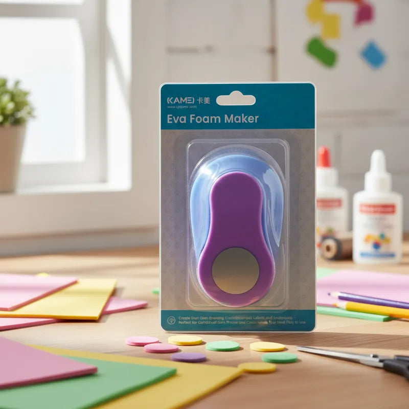 Perforador De Papel Cortador Circulos 2.5cm Diametro Kamei