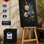 Set 4 Bastidores Para Pintar Lienzo De Tela Negra 50x70cm