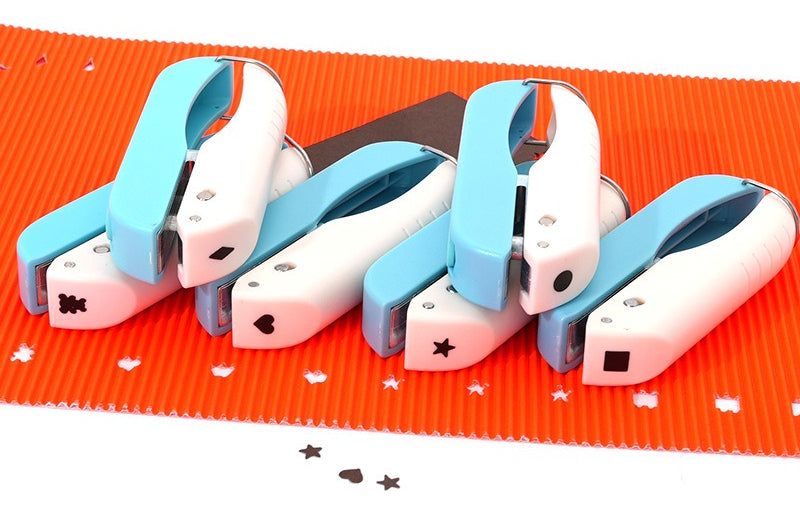 Set Perforadoras Con Formas Para Papel Cartulina Kamei