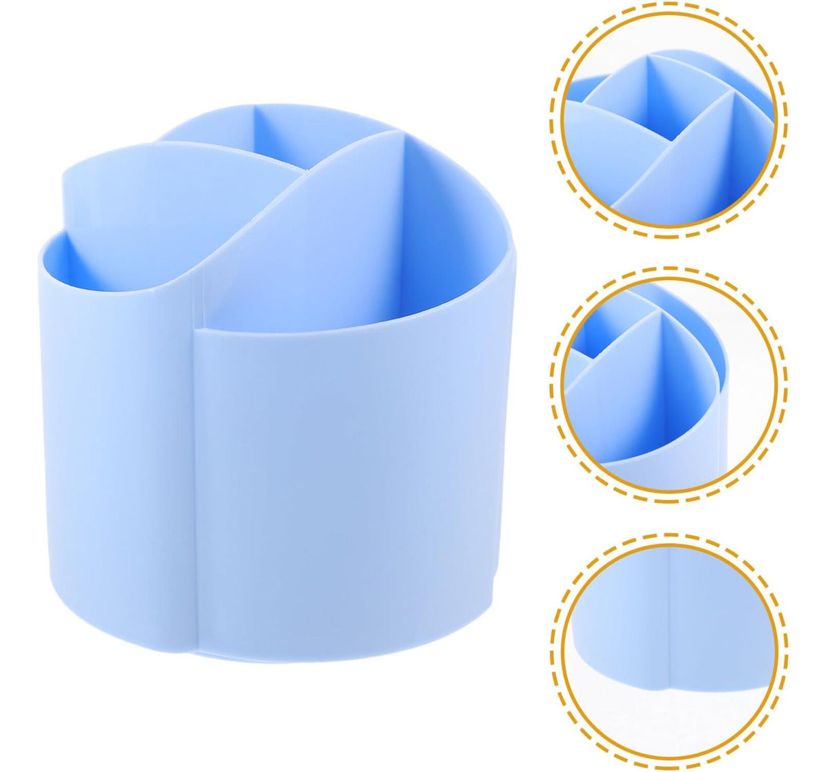 Porta Lapices Giratorio Organizador Para Lapices Escritorio