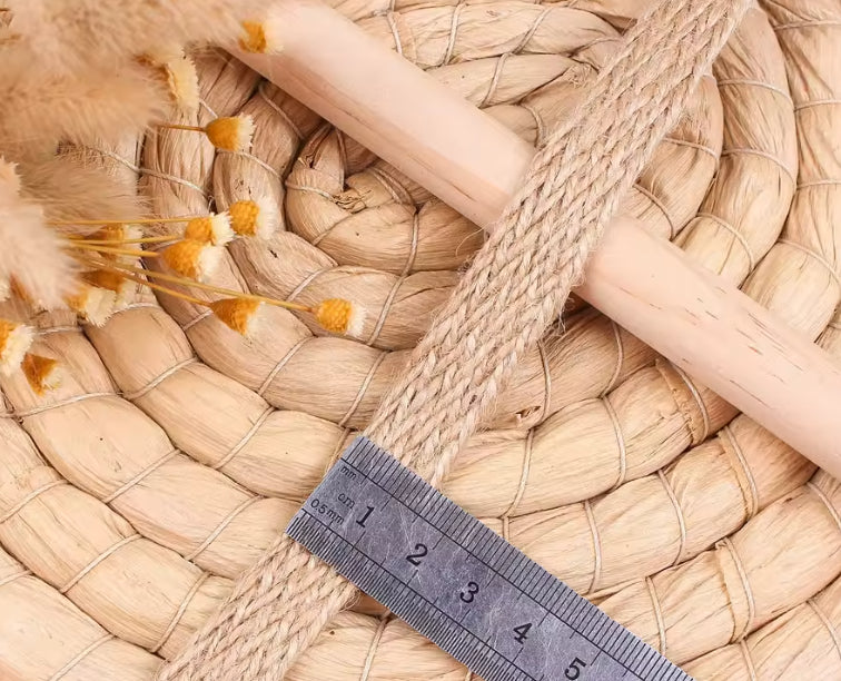 Huincha Cinta De Arpillera 1.5cm De Ancho 50 Metros De Largo