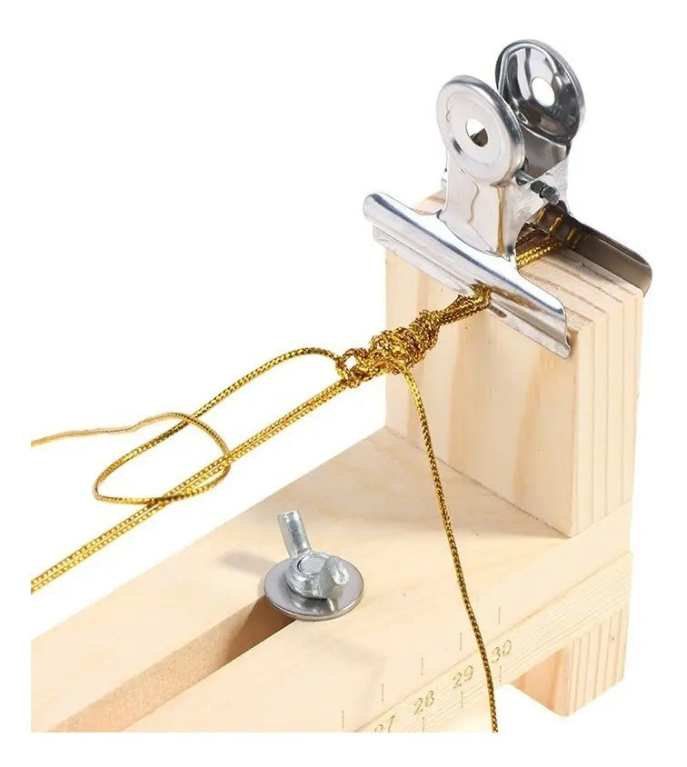 Soporte De Madera Para Hacer Pulseras Tejidas