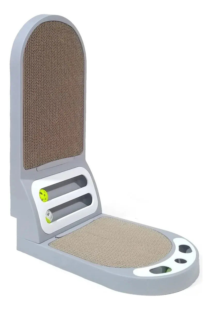 Rascador Vertical Interactivo Para Gatos Con Pelotas