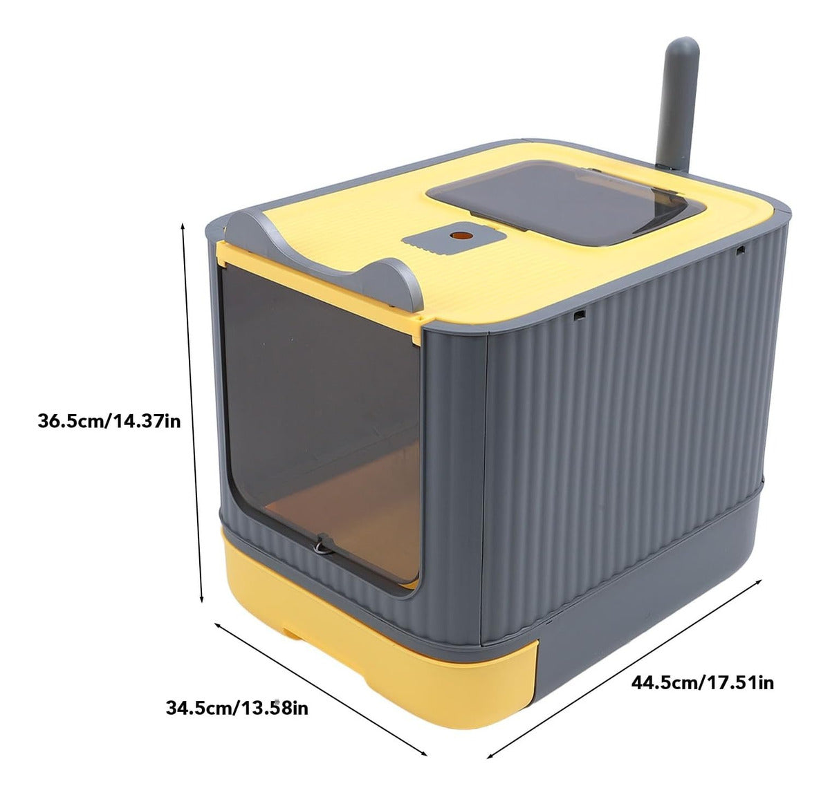 Arenero Cerrado Desmontable Para Gato Con Pala