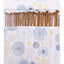 Set 18 Pares De Palillos Rectos De Bambu -- 35cm De Largo