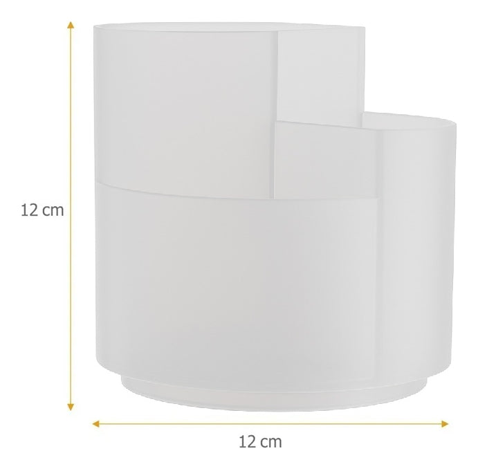 Porta Lapices Giratorio Organizador De Escritorio Maquillaje