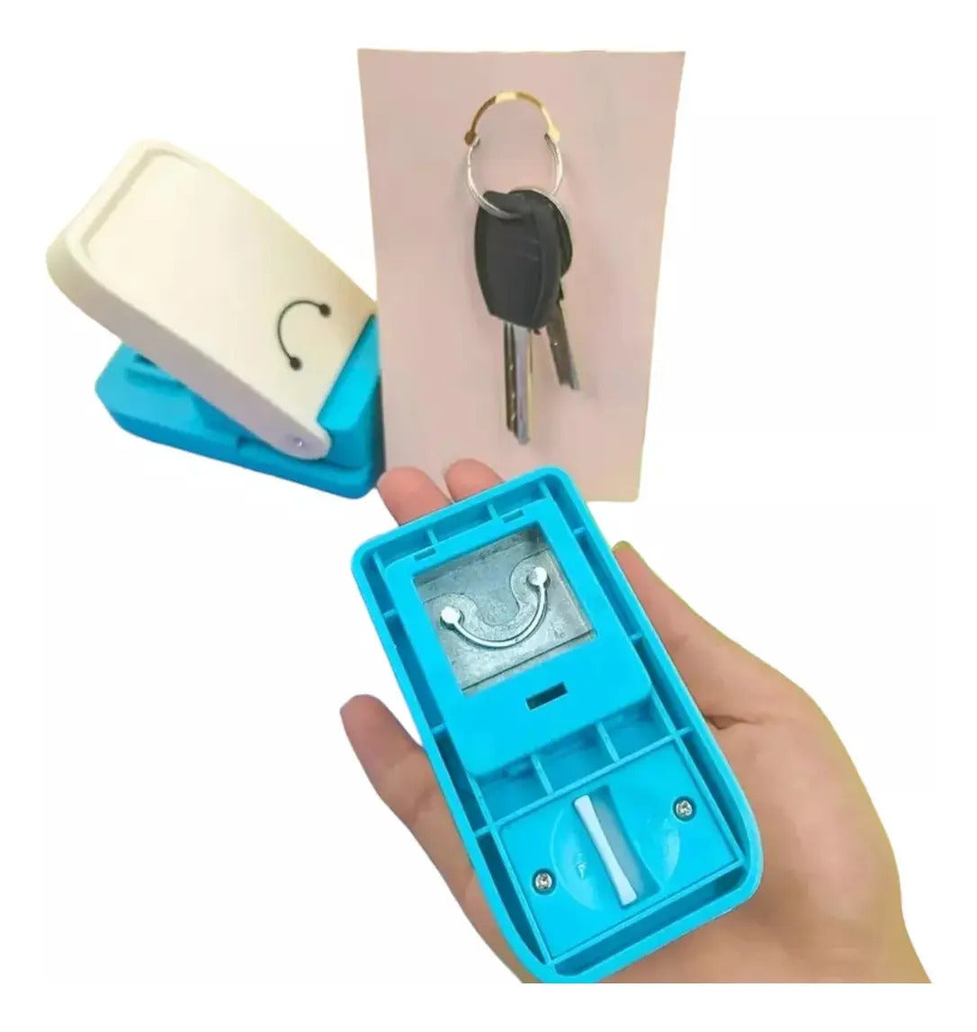 Perforadora Carton Para Argollas Collares Joyas Kamei