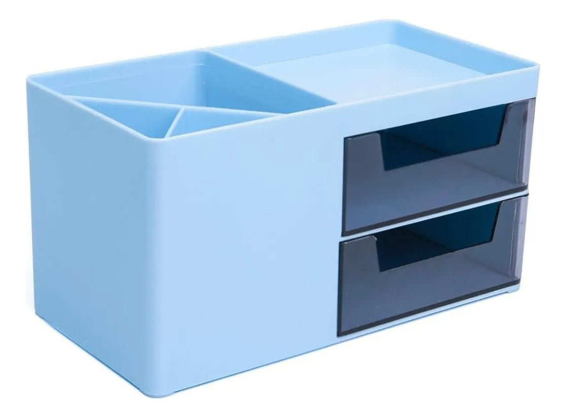 Organizador De Escritorio Con Cajones Y Compartimentos
