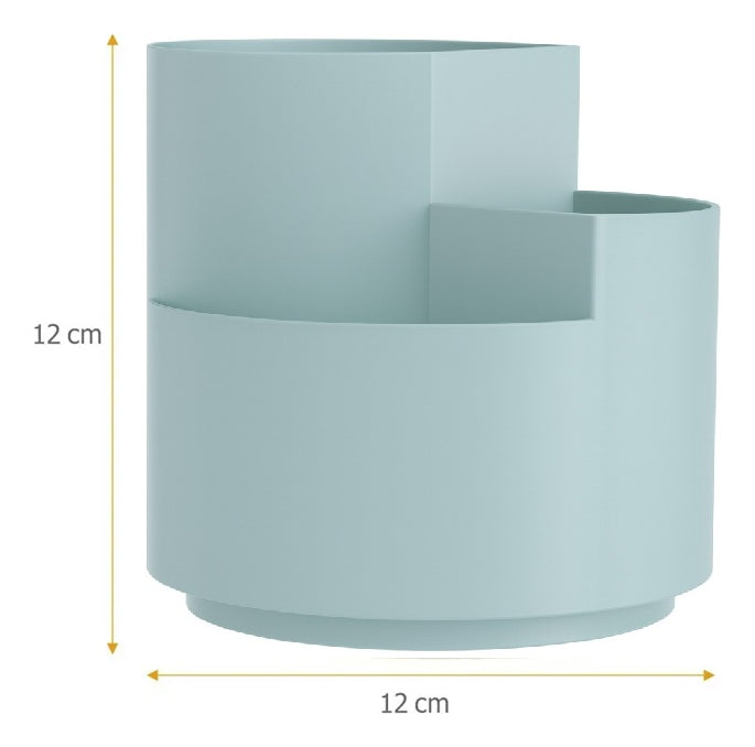 Porta Lapices Giratorio Organizador De Escritorio Maquillaje